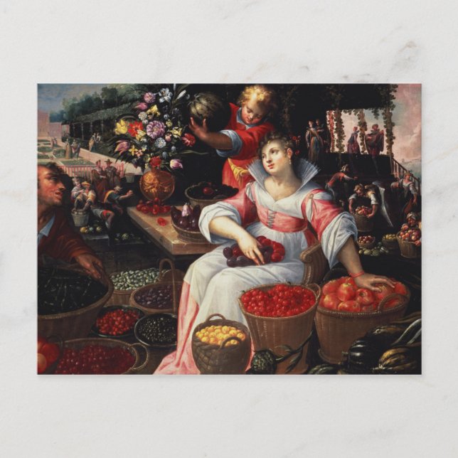 Fruitmarket , 1590 postkarte (Vorderseite)