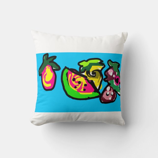 Fruits art fun  kissen (Vorderseite)