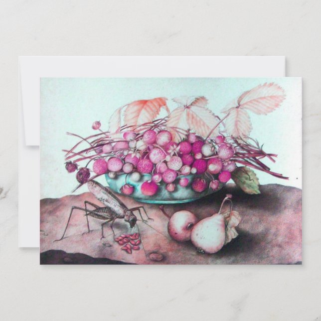 FRUITS DER SAISON 3,rosa blaues Schwarz Ankündigung (Vorderseite)