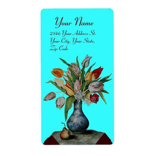 FRUITS DER SAISON - TULIPS-blaue Turquase (Vorne)