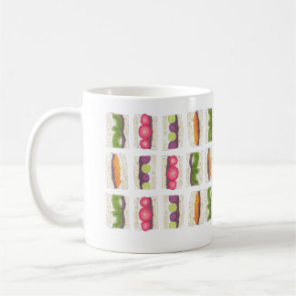 Fruits Sandwiches Kaffeetasse