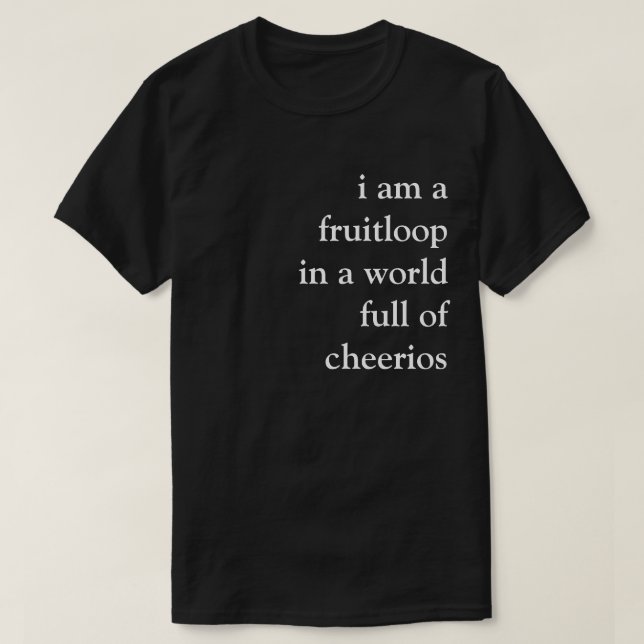 Fruitschleife T-Shirt (Design vorne)