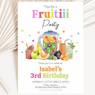 Fruitti Birthday Einladung