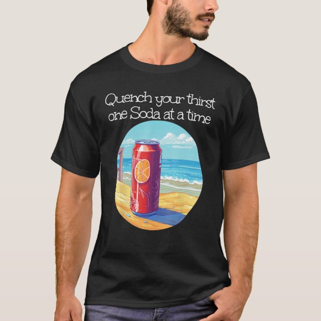 Fruity Adventures with Sea View for Soda T-Shirt (Vorderseite)