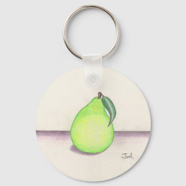 FRUITY PEAR Schlüsselanhänger (Vorderseite)
