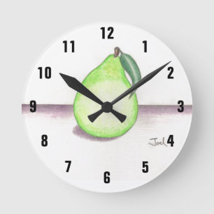 FRUITY PEclock Runde Wanduhr