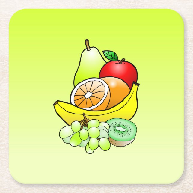 Fruity Pulp Untersetzer (Vorderseite)