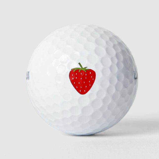 Fruity Strawberry Golfball (Vorderseite)