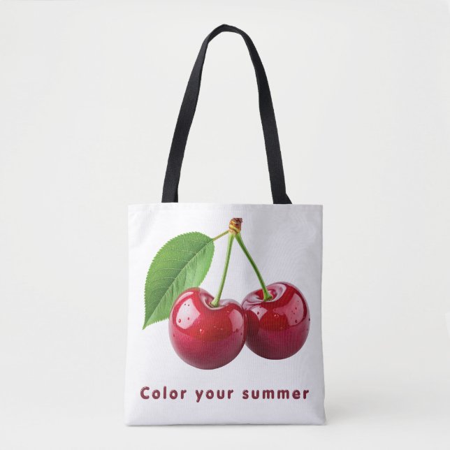 Fruity Summer Tote Bag (Vorderseite)