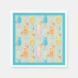 Fruity Tiki Beverages Serviette