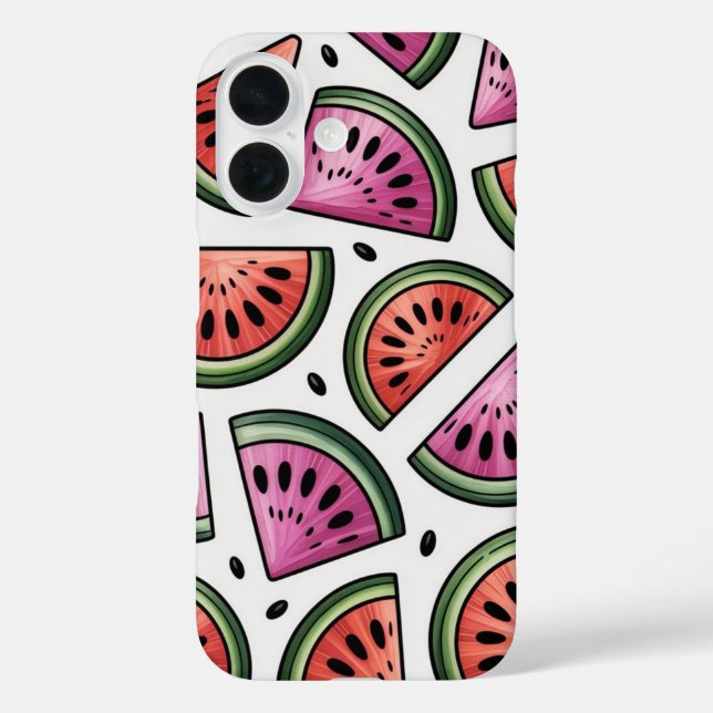 Fruity Vibes Watermelon Case-Mate iPhone Hülle (Rückseite)