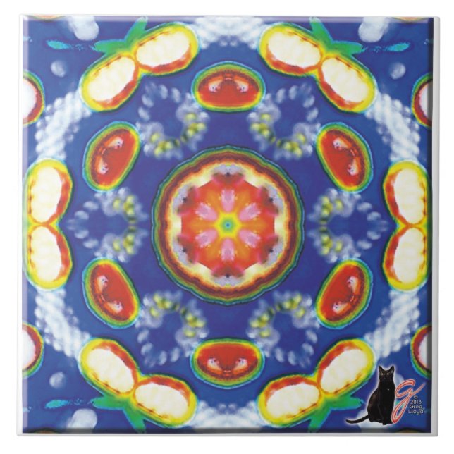 FruityTooty Kaleidoscope Tile Fliese (Vorderseite)