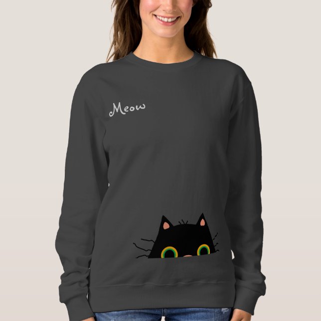 Frumpy Cat Sweatshirt (Vorderseite)