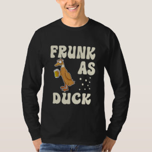 Frunk Als Ente   Gummiente Trink Meme Humor 2 T-Shirt