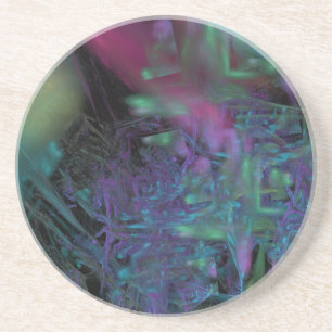 Frustration in Farbe Getränkeuntersetzer