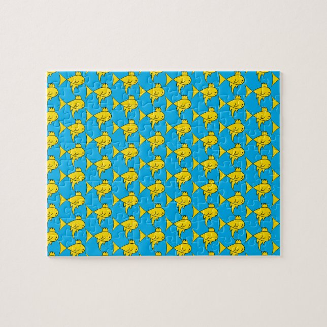 Frustrationsschule für Fisch Puzzle (Horizontal)