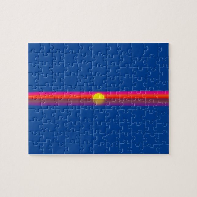 Frustrierende Meeressonne Puzzle (Horizontal)