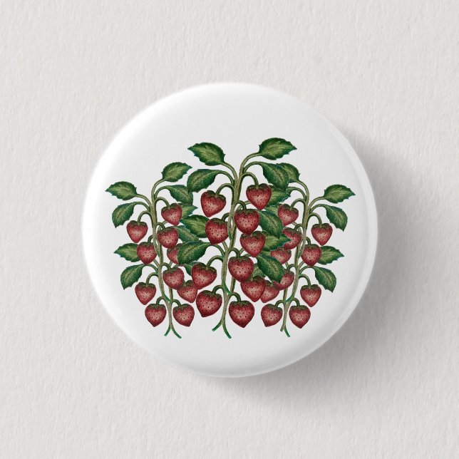 Frutillas Button (Vorderseite)