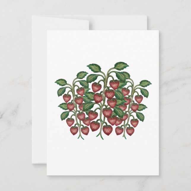 frutillas einladung (Vorderseite)