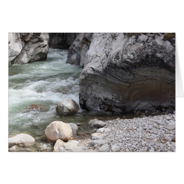 Fry Creek, BC, Canada Card (Vorderseite (Horizontal))