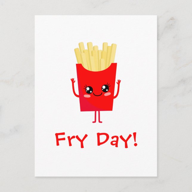 Fry Day Postkarte (Vorderseite)