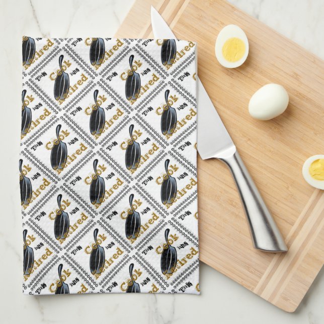 Fry Pan Handtuch (Viertel Falte)