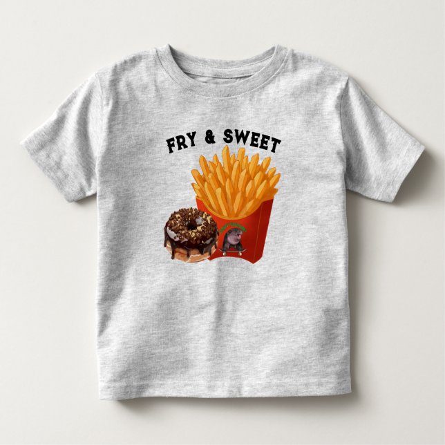 FRY & SWEET T-Shirt (Vorderseite)
