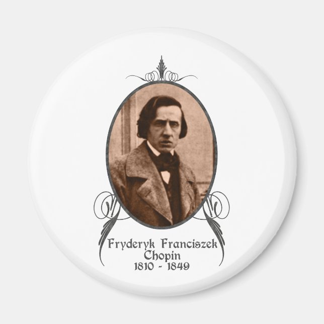 Fryderyk Chopin Magnet (Vorne)