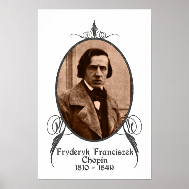 Fryderyk Chopin Poster (Vorne)