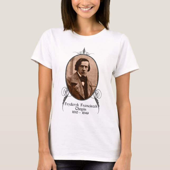 Fryderyk Chopin T-Shirt (Vorderseite)