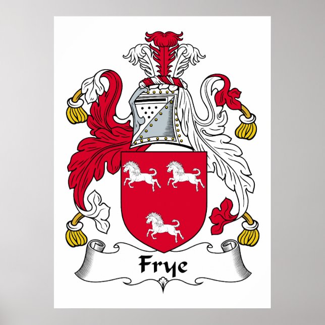 Frye Familienwappen Poster (Vorne)