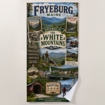 Fryeburg Maine Tor zum White Mountains Strand