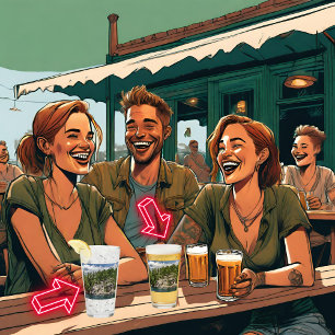 Frye's Leap Glass Cup Glas