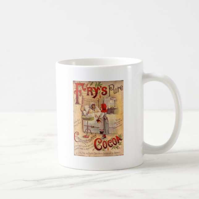 Frys Coco-Vintage Anzeige Tasse (Rechts)