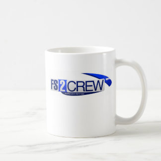 FS2Crew Weiß-Tasse Kaffeetasse