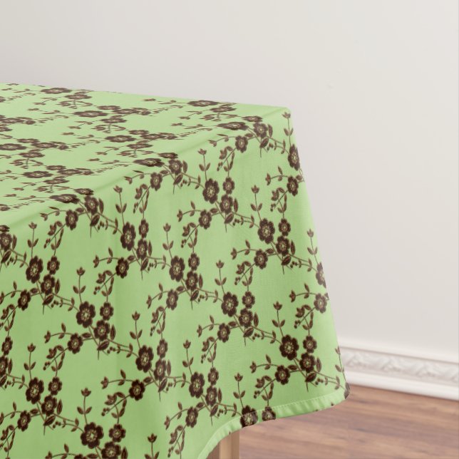 FS Style 1-Spring Green-Brown-52x70 TABLECLOTH Tischdecke (Beispiel)