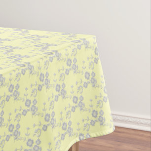 FS Style 1-Yellow Lt-White-52x70 BAUMWOLLE Tischdecke
