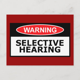 Fsonnige Anhörung Postkarte