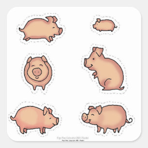 FSudolArt Merchandise Quadratischer Aufkleber