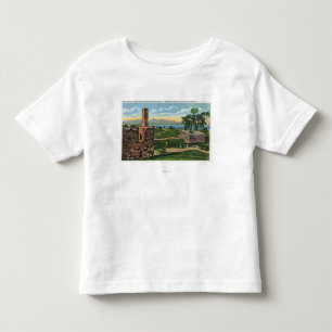 Ft-Kronen-Punkt-Ansicht der Südkasernen Kleinkind T-shirt