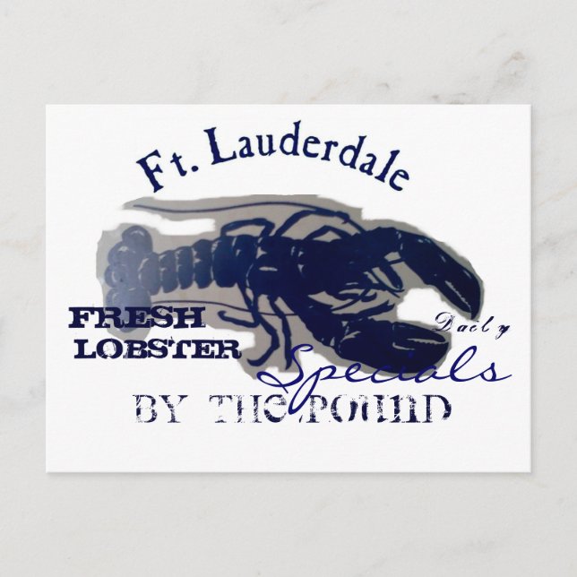 Ft. Lauderdale Fresh Humster Postkarte (Vorderseite)