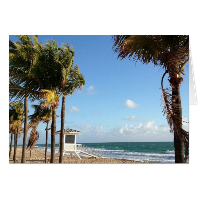 Ft. Lauderdale Lifeguard Stand (Vorderseite (Horizontal))