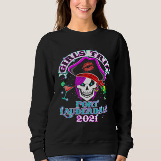 Ft Lauderdale Mädchen-Trip 2021 Junggesellinnenabs Sweatshirt