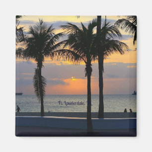 Ft. Lauderdale Sunset Magnet