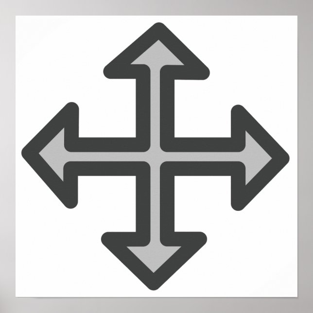 FT Move Logo Kunst Poster (Vorne)