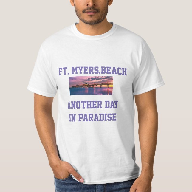 Ft. Myers, Beach T - Shirt (Vorderseite)