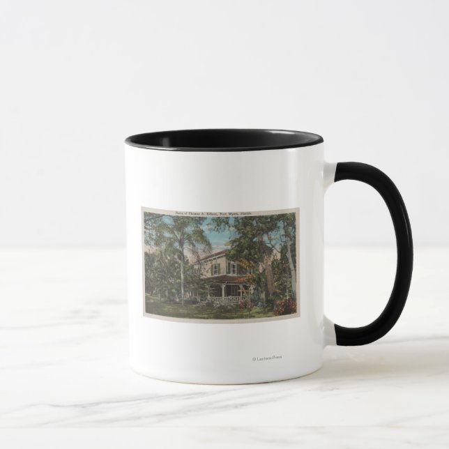 Ft. Myers, Florida - Ansicht von Thomas Edison Hou Tasse (Rechts)
