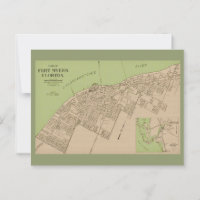 Ft Myers Florida Vintage Karte