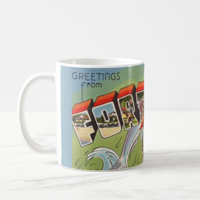 Ft. Myers Gruß Kaffeetasse (Links)