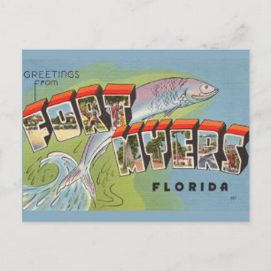 Ft. Myers Gruß Postkarte